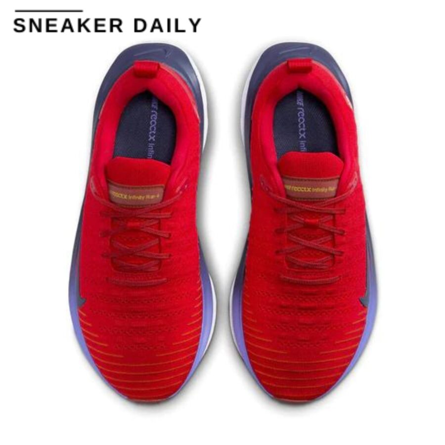 giày nike reactx infinity run 4 extra wide 'university red midnight navy' fn0881-600