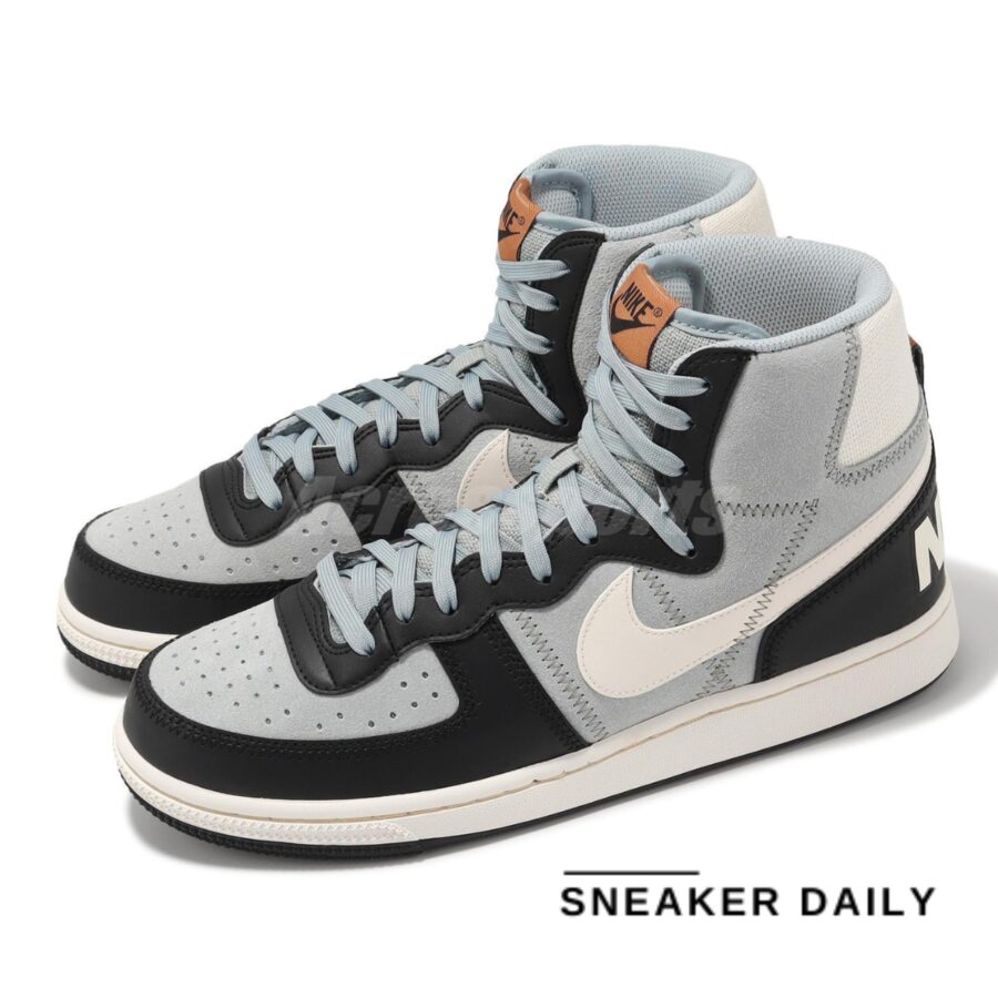 giày nike terminator high 'black light pumice' fj4198-001