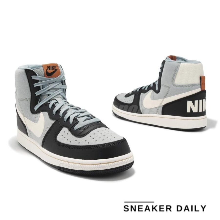 giày nike terminator high 'black light pumice' fj4198-001