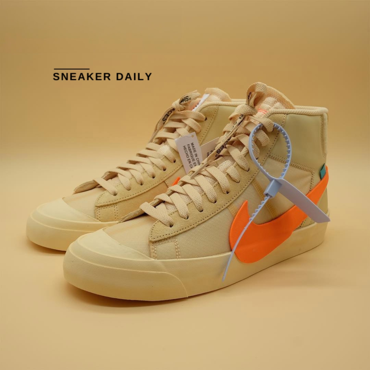 Giay Off White x Nike Blazer Mid All Hallows Eve AA3832 700