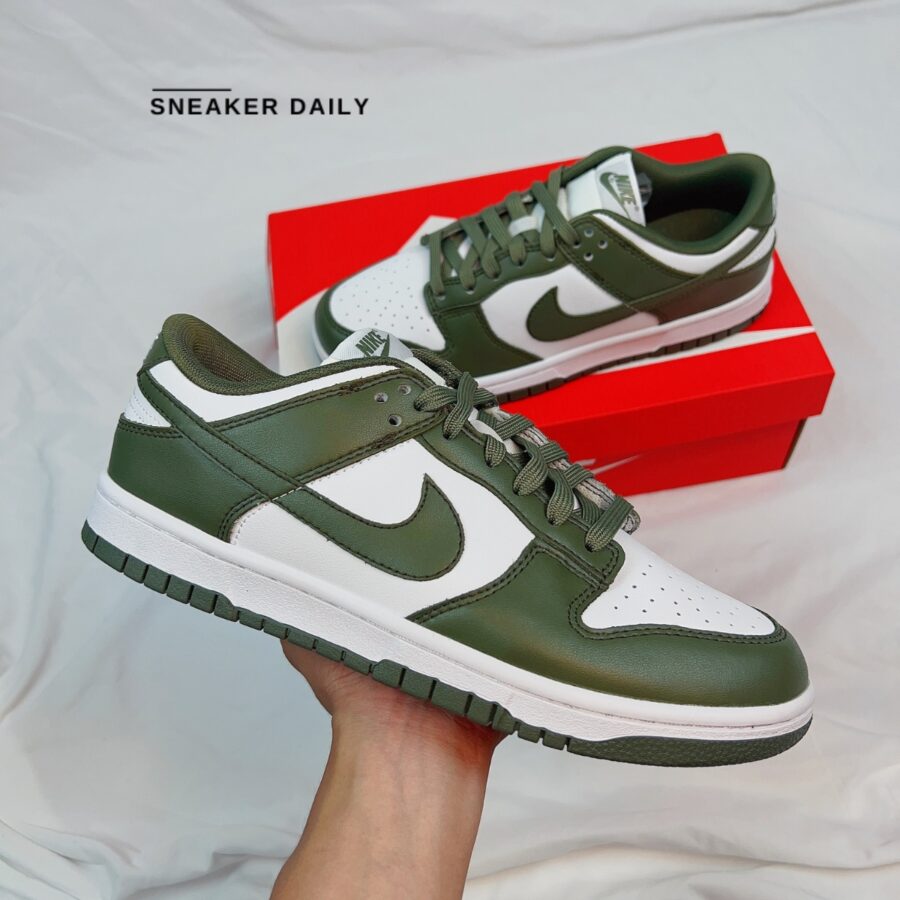 giày (wmns) nike dunk low 'medium olive' dd1503-120