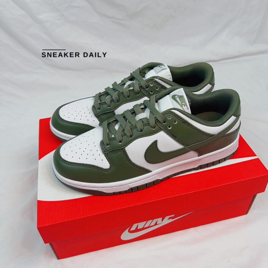 giày (wmns) nike dunk low 'medium olive' dd1503-120