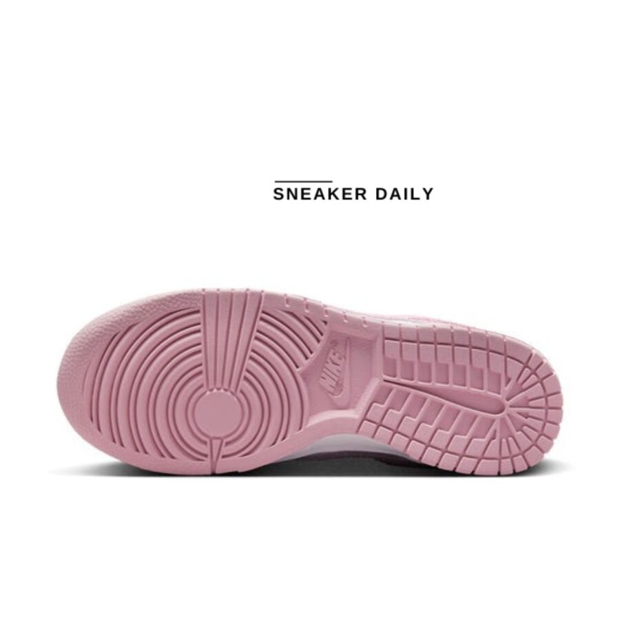 giày (wmns) nike dunk low 'pink corduroy' fn7167-100