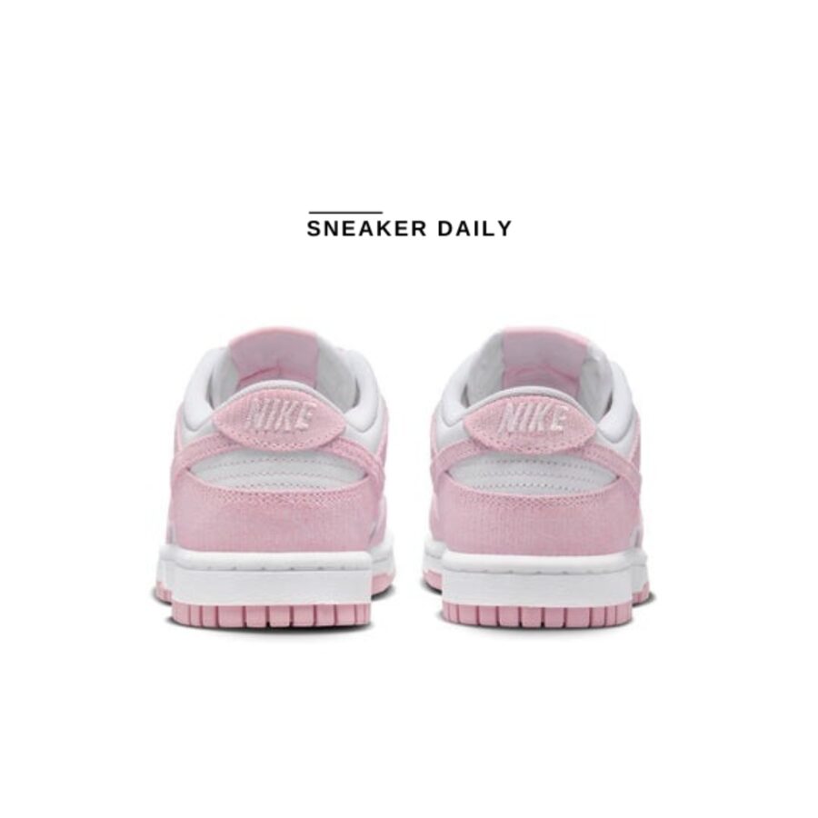 giày (wmns) nike dunk low 'pink corduroy' fn7167-100