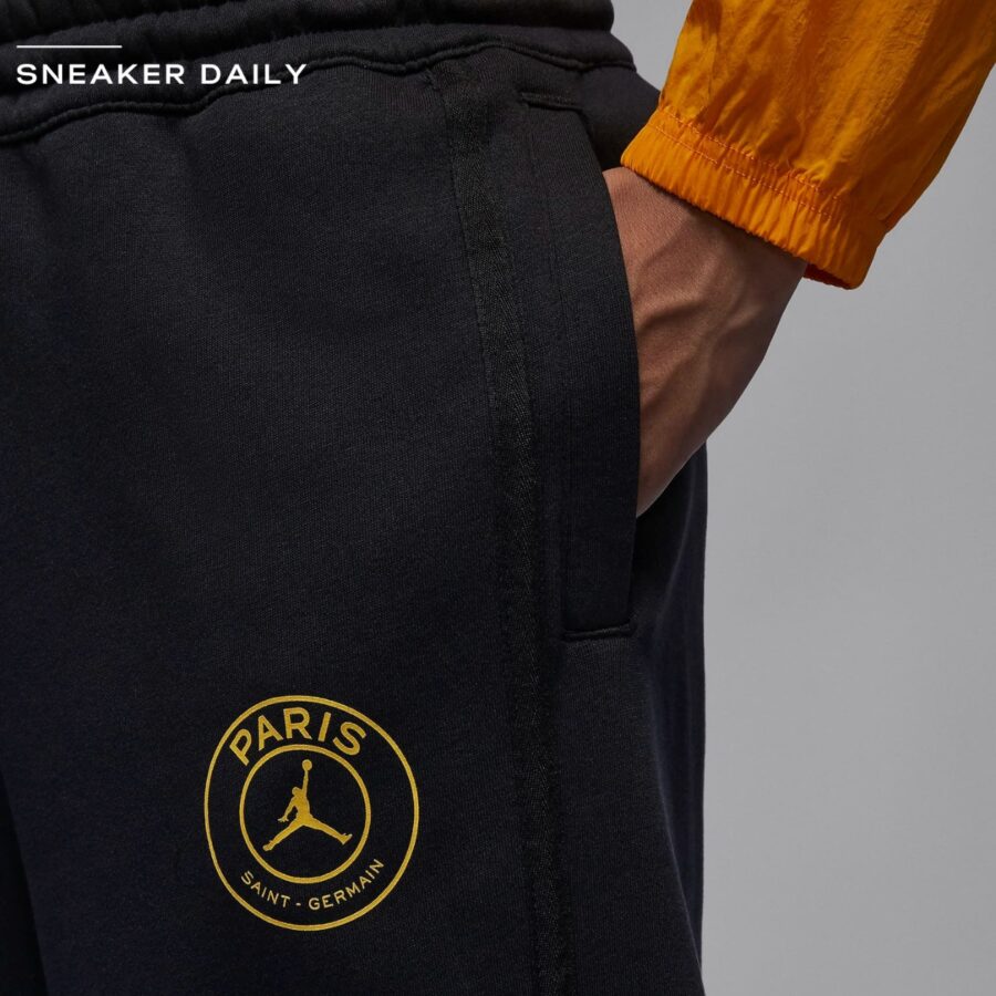 quần paris saint-germain men's fleece pants dz2950-011