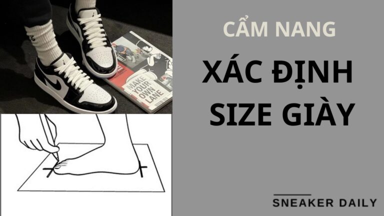 Xác định size giày