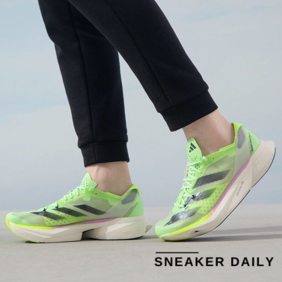 giày adidas adizero adios pro 3 'neon green black pink' ig6445
