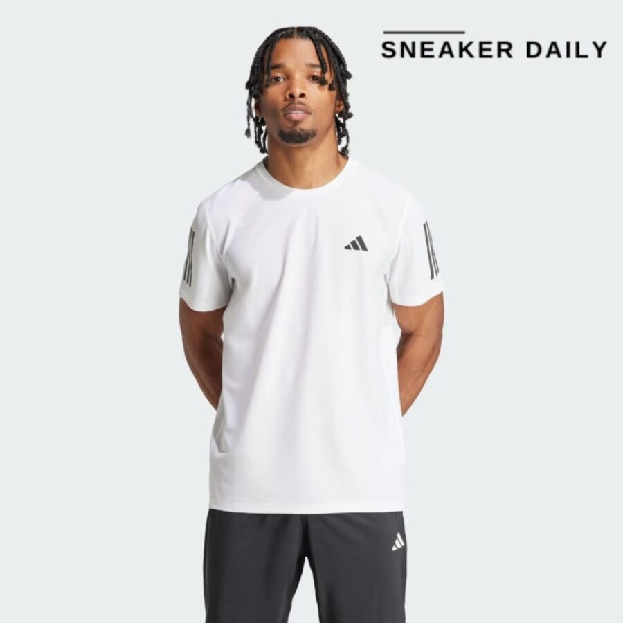 áo thun adidas own the run 'white' ik7436