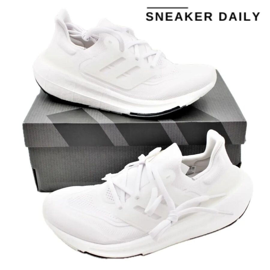 giày adidas ultraboost light running shoes 'cloud white crystal white' (wmns) gy9352