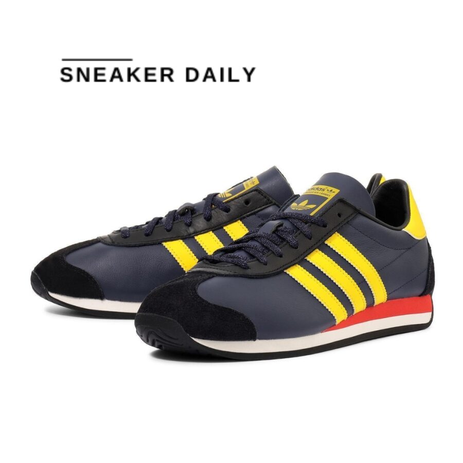 giày adidas country og 'night indigo yellow' id2958