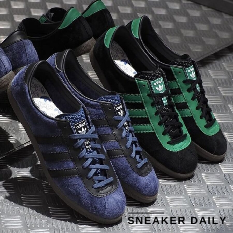 giày adidas originals london 'black blue' ie0825