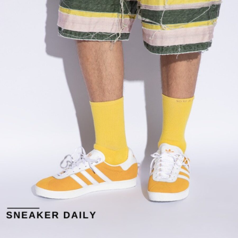 giày adidas gazelle 85 'preloved yellow white' ig6221