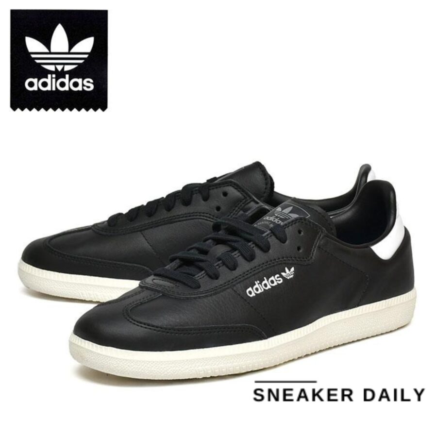 giày adidas samba adv leather shoes 'core black' ie3106
