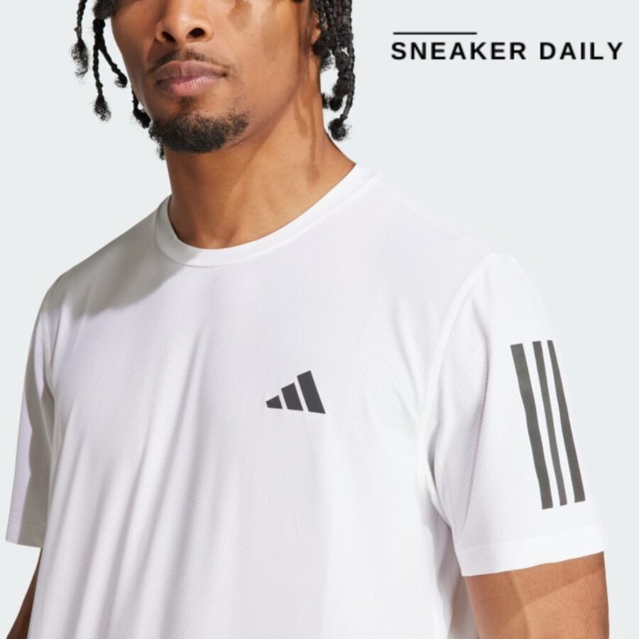 áo thun adidas own the run 'white' ik7436