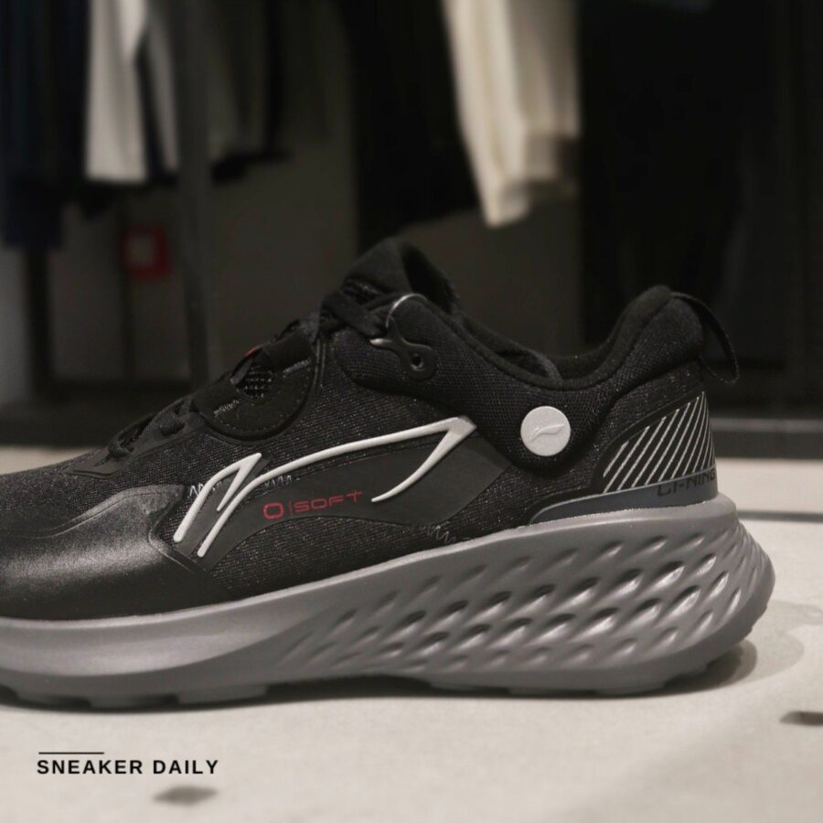 giày li-ning sports life 'black' aglt007-2