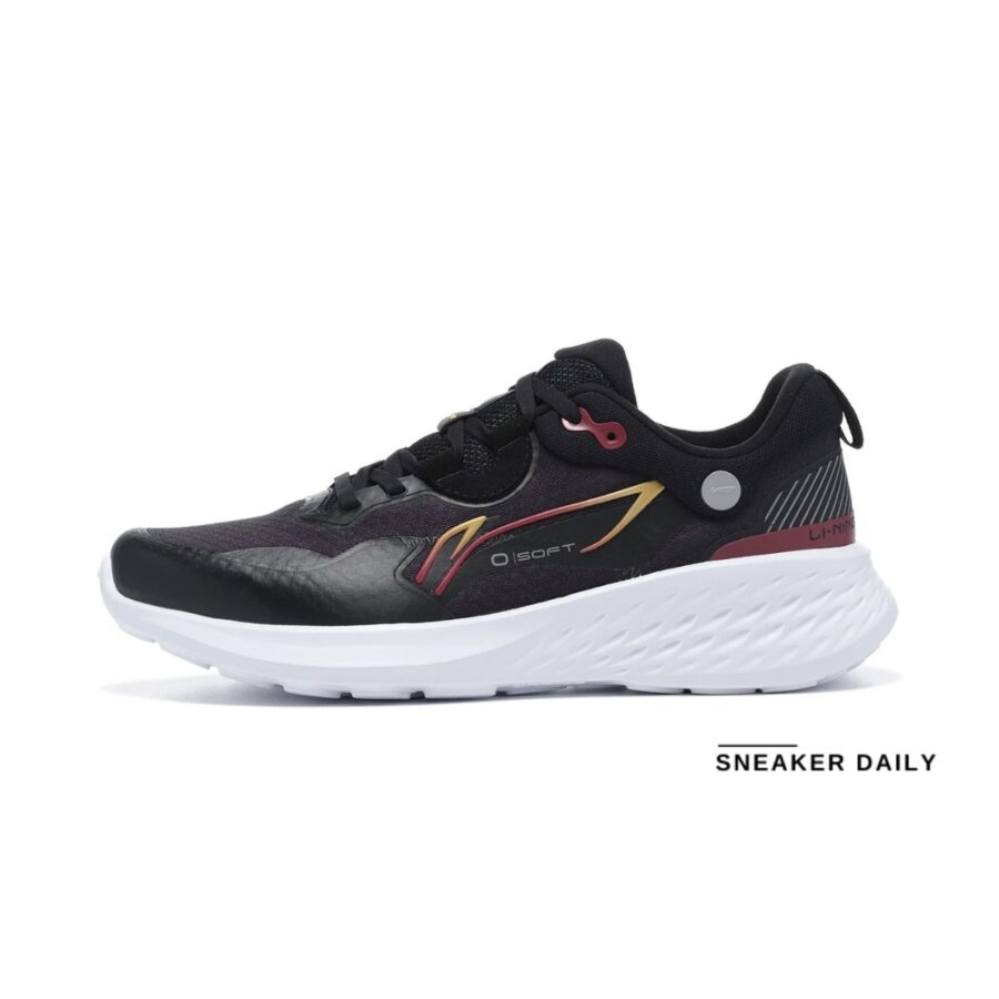 giày li-ning o|soft 'dark red' aglt007-3