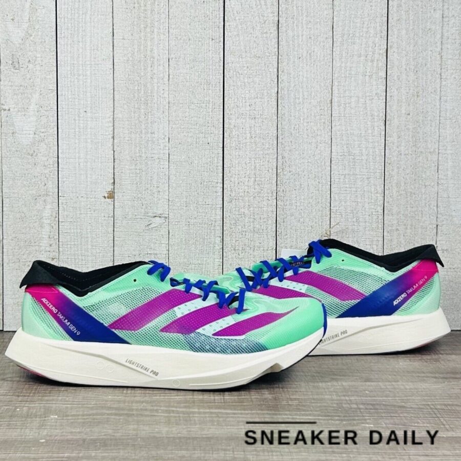 giày adidas adizero takumi sen 9 running shoes 'pulse mint lucid fuchsia' gv9094