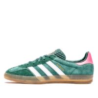 giày adidas gazelle indoor shoes 'collegiate green pink' (wmns) ig5929