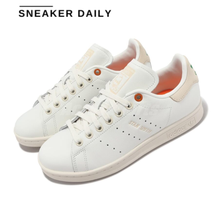 giày adidas originals stan smith shoes 'core white green' (wmns) id4541