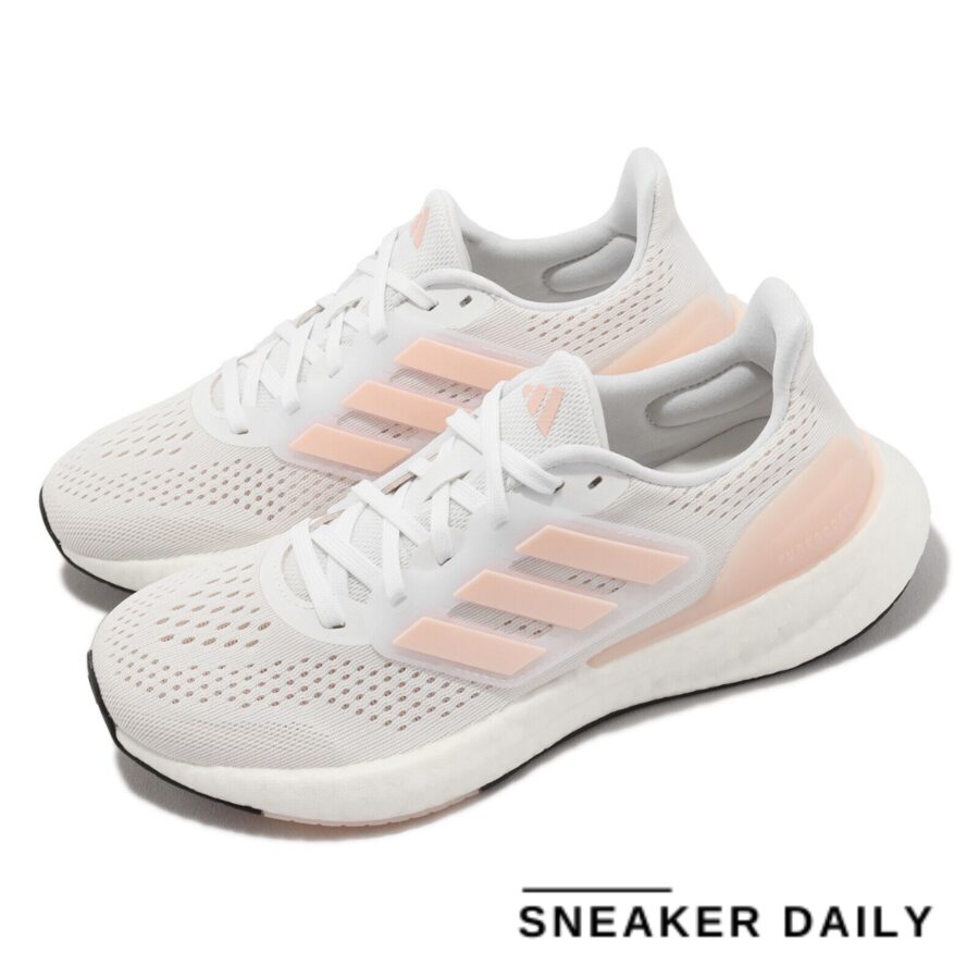 giày adidas pureboost 23 shoes 'white wonder quartz' (wmns) if2392
