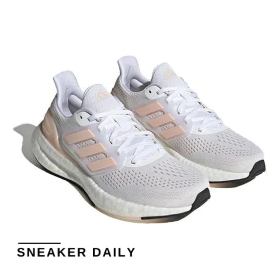 giày adidas pureboost 23 shoes 'white wonder quartz' (wmns) if2392