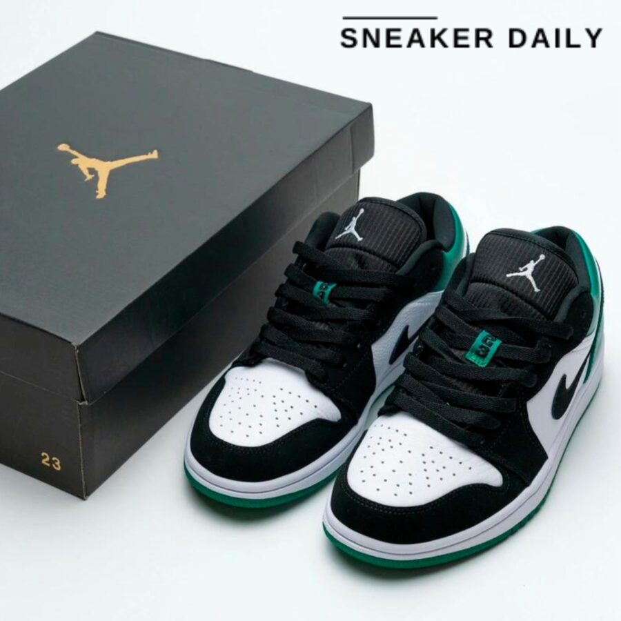 giày air jordan 1 low 'mystic green' 553558-113