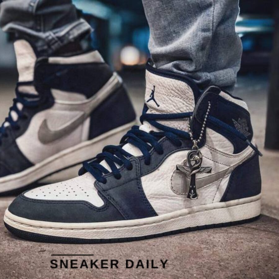 giày air jordan 1 retro high co.jp 'midnight navy' 2001 136060-101