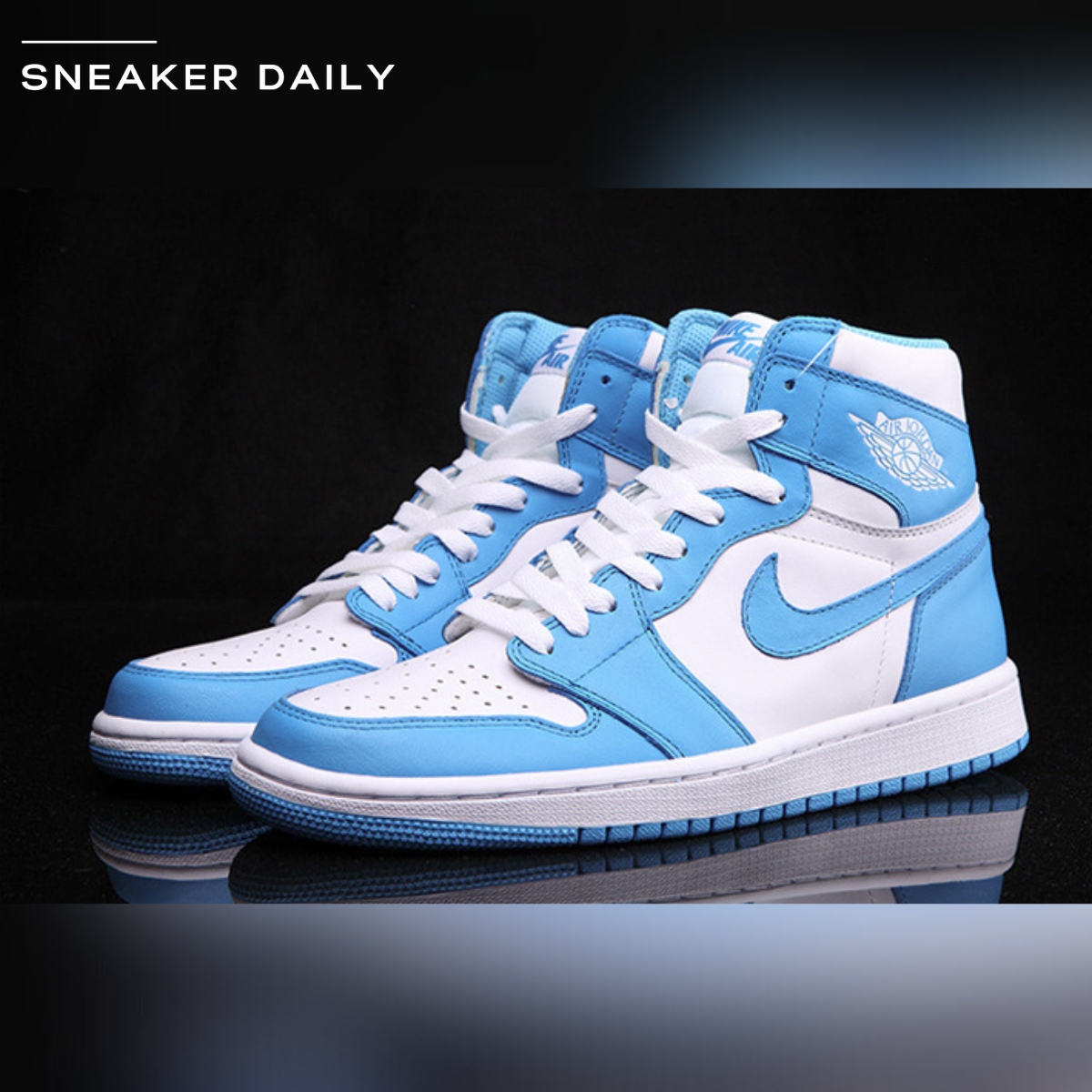 Giày Air Jordan 1 Retro High OG 'UNC' 555088-117