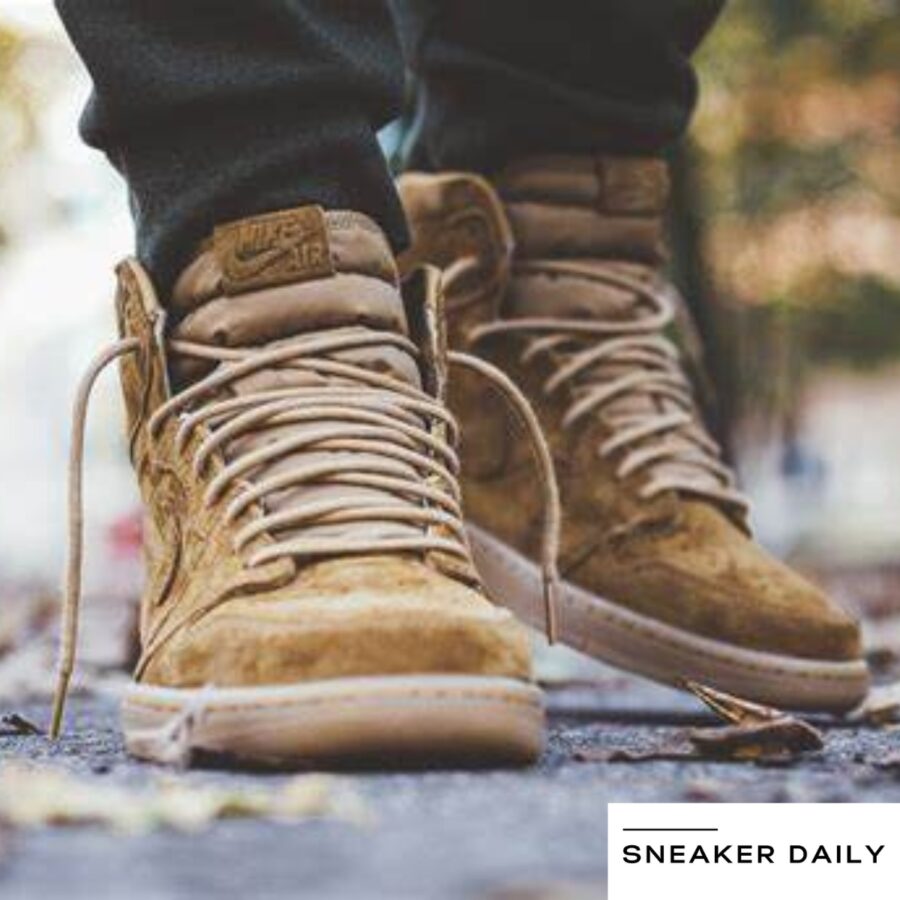giày air jordan 1 retro high og 'wheat' 555088-710