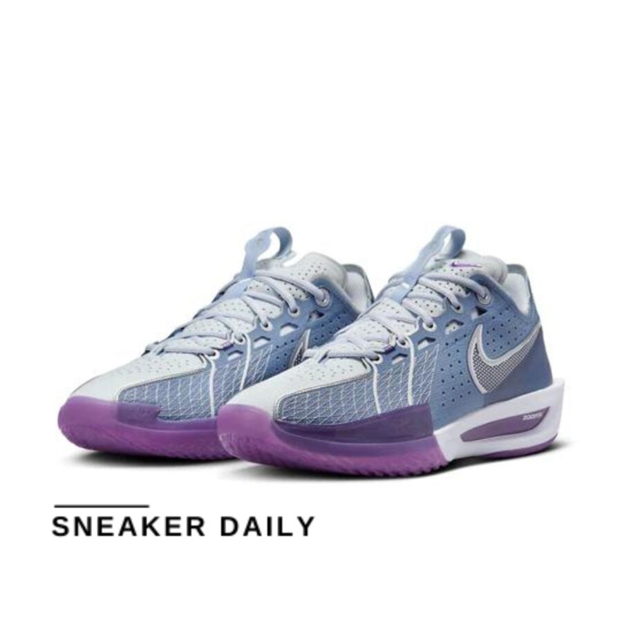 giày nike air zoom g.t. cut 3 ep 'grey purple' dv2918-400