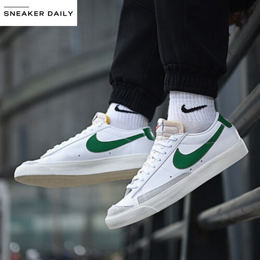 giày nike blazer low '77 vintage 'pine green' da6364-115