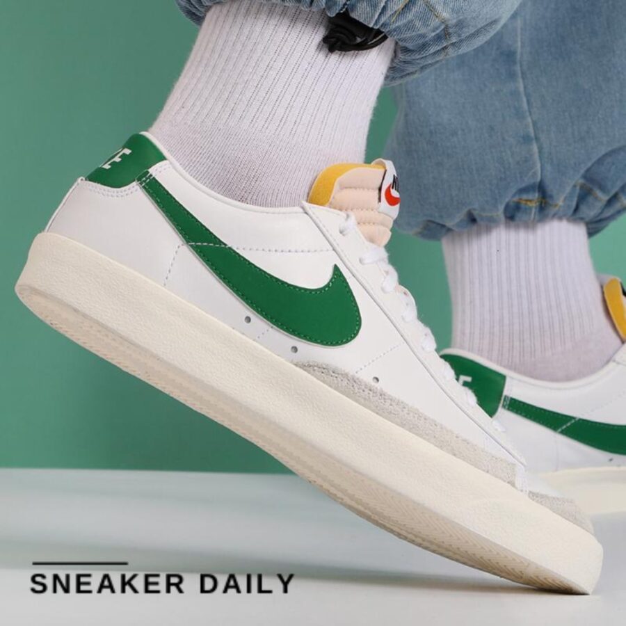 giày nike blazer low '77 vintage 'pine green' da6364-115