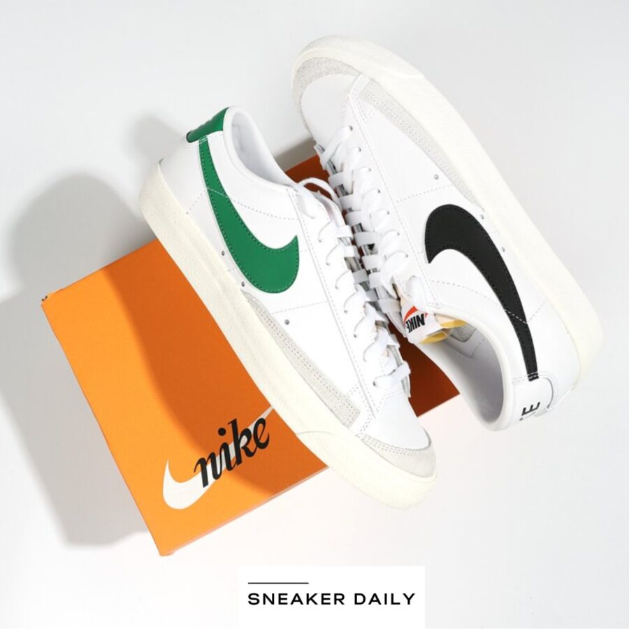 giày nike blazer low '77 vintage 'pine green' da6364-115