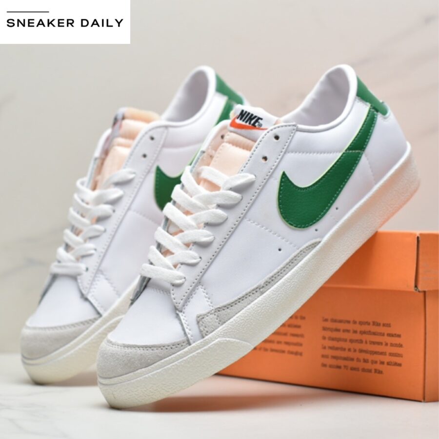 giày nike blazer low '77 vintage 'pine green' da6364-115