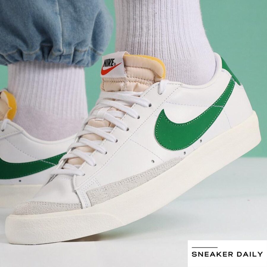 giày nike blazer low '77 vintage 'pine green' da6364-115