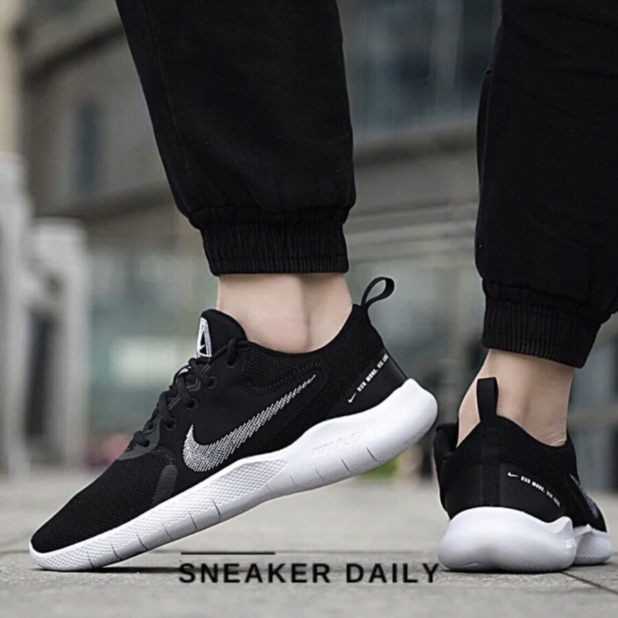 giày nike flex experience run 10 'black white' ci9960-002