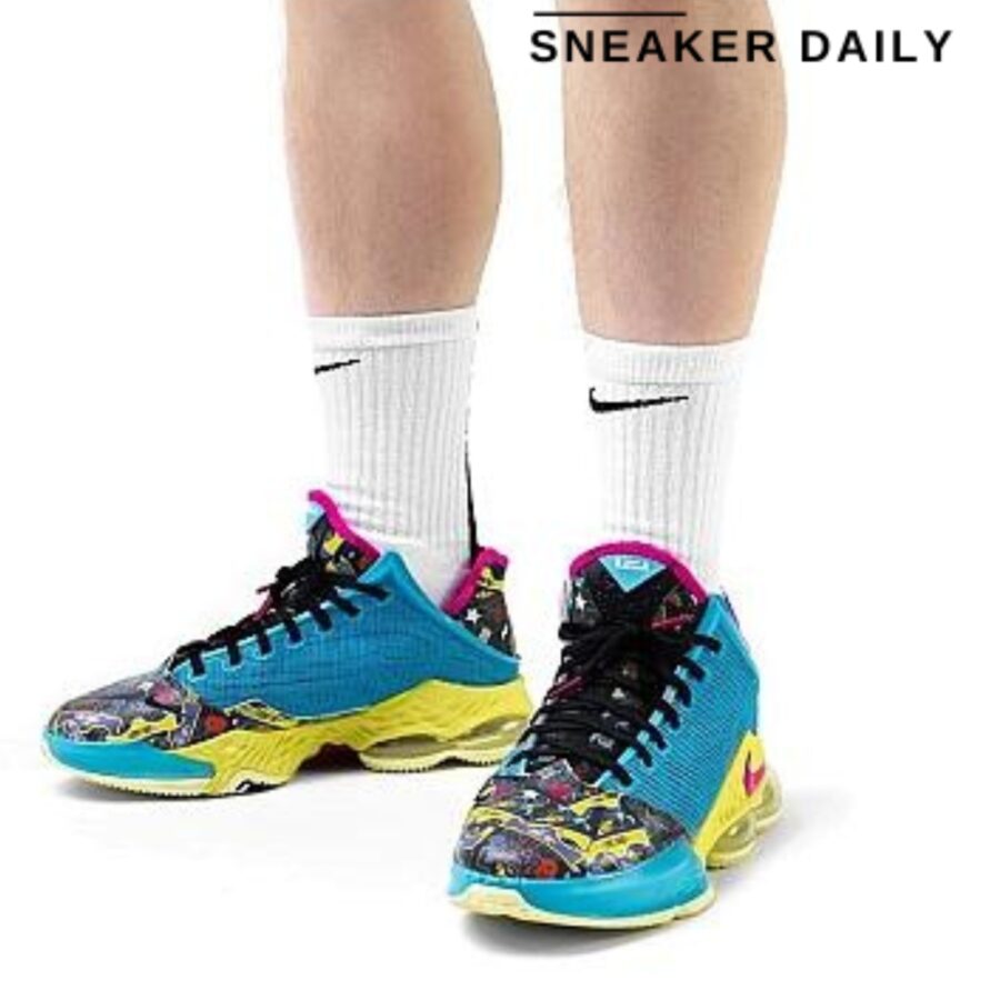 giày nike lebron 19 low 'lebronival' dm1058-500