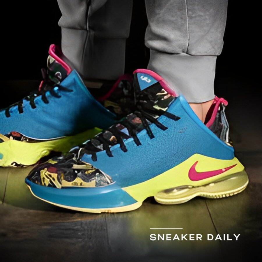 giày nike lebron 19 low 'lebronival' dm1058-500