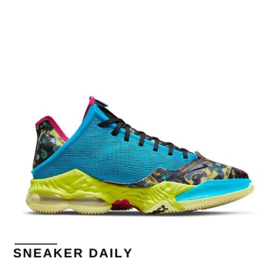 giày nike lebron 19 low 'lebronival' dm1058-500