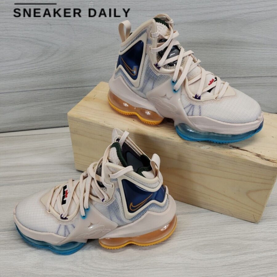 giày nike lebron 19 'minneapolis lakers' dc9339-200