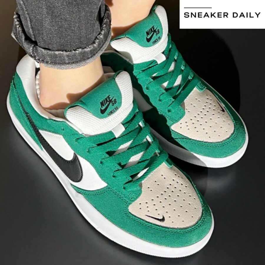 giày nike sb force 58 'pine green black' dv5477-300