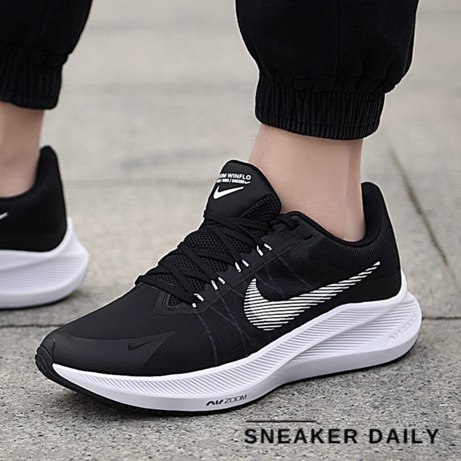 giày nike winflo 8 'black white' cw3419-006