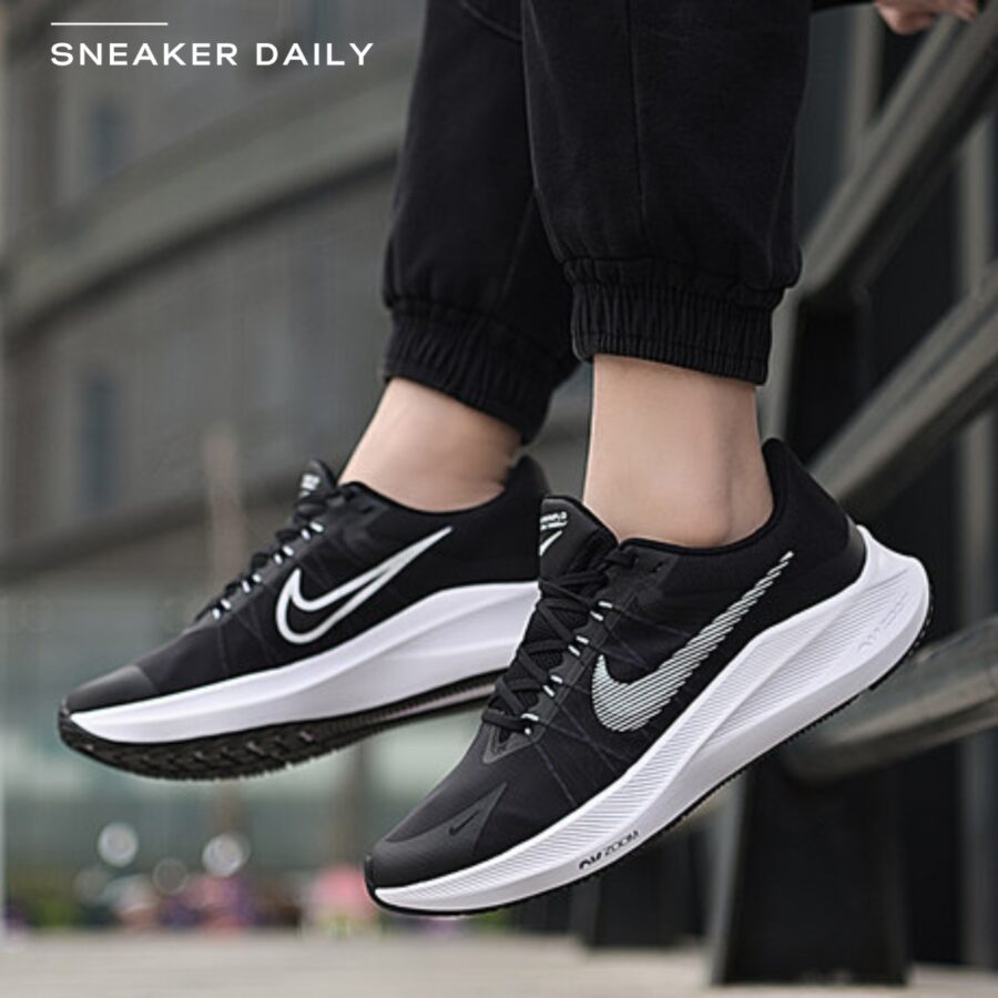 giày nike winflo 8 'black white' cw3419-006