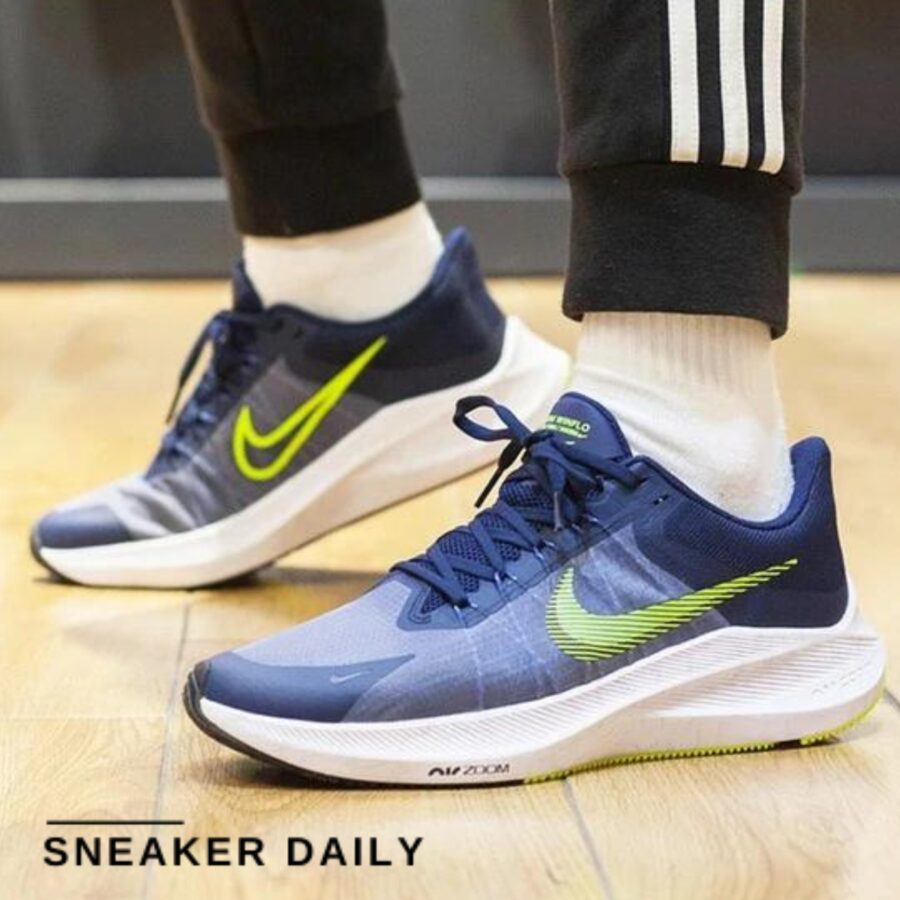 giày nike zoom winflo 8 'midnight navy volt' cw3419-401