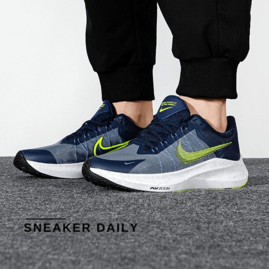 giày nike zoom winflo 8 'midnight navy volt' cw3419-401