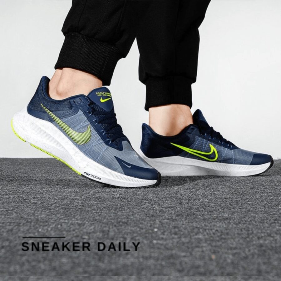 giày nike zoom winflo 8 'midnight navy volt' cw3419-401