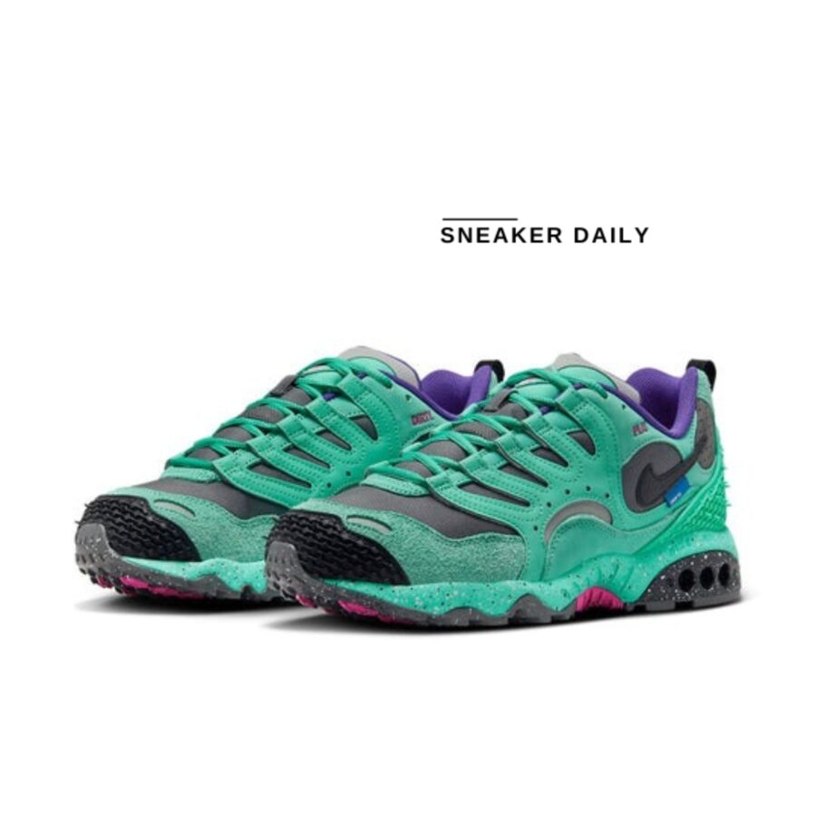 giày undefeated x nike air terra humara 'light menta' fn7546-301
