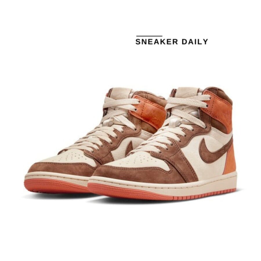 giày (wmns) air jordan 1 retro high og 'dusted clay' fq2941-200