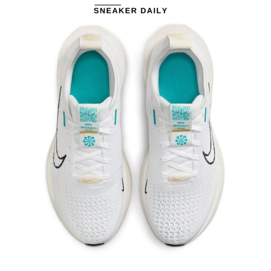 giày (wmns) nike interact run 'white dusty cactus' fd2292-101