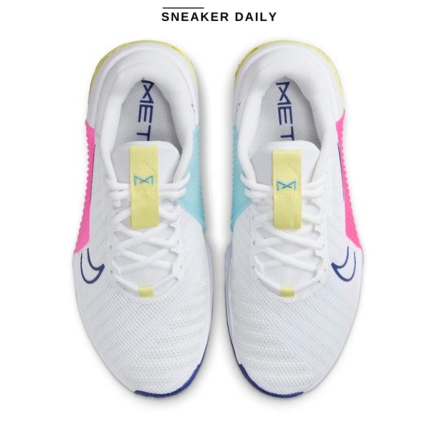 giày (wmns) nike metcon 9 premium 'white fierce pink' dz2537-102